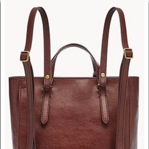Fossil Camilla leather convertible backpack